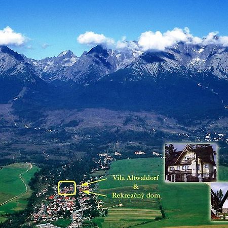 Vila Altwaldorf B&B Vysoke Tatry Stará Lesná Buitenkant foto